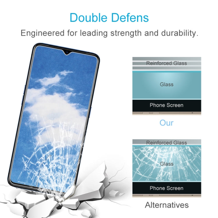 適用於OPPO Reno Ace 9H 2.5D弧邊半屏鋼化玻璃保護膜