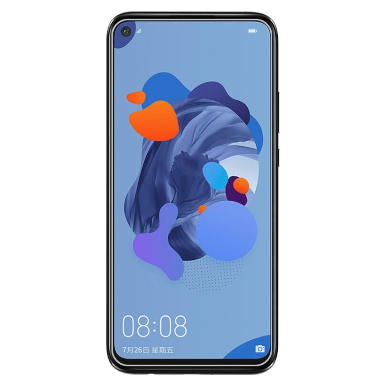 10個裝 適用於華為 nova 5i Pro 9H 2.5D弧邊半屏鋼化玻璃保護膜