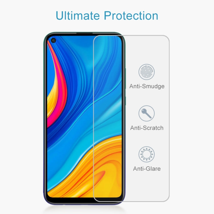 適用於華為 暢享10 9H 2.5D弧邊半屏鋼化玻璃保護膜