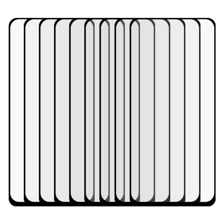 適用於OPPO Reno2 / Z 絲印二強 全屏鋼化玻璃膜, For OPPO Reno2 / Z(1 PC)