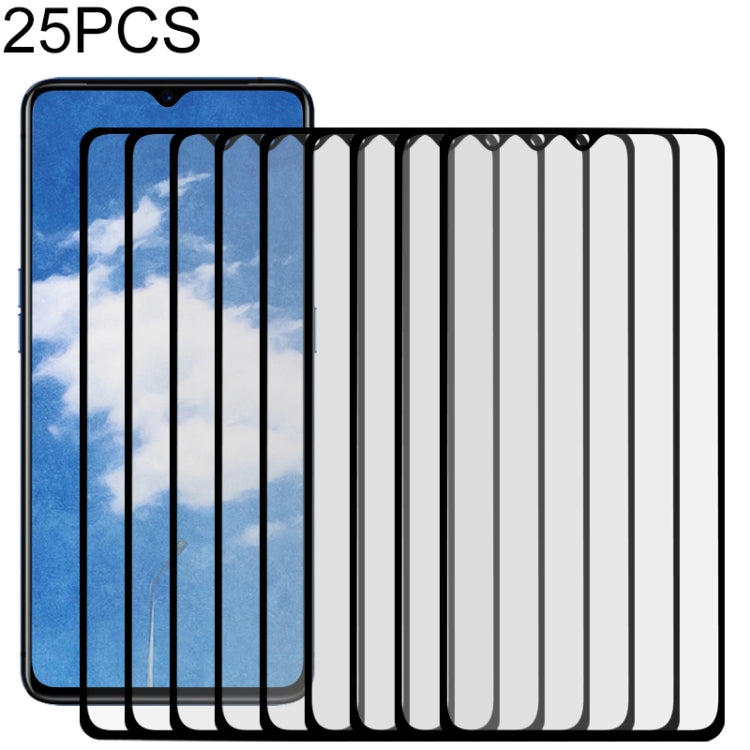 25 PCS 適用於OPPO Reno Ace 絲印二強 全屏鋼化玻璃膜, For OPPO Reno Ace(25 PCS)