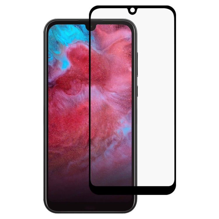 適用於華為 榮耀 Play 3e 絲印二強 全屏鋼化玻璃膜