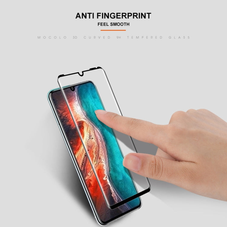 mocolo 適用於華為 P30 Pro 0.33mm 9H 3D全膠曲面全屏鋼化玻璃保護膜