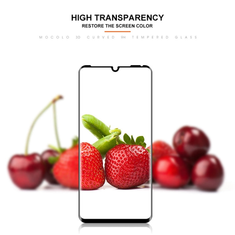 mocolo 適用於華為 P30 Pro 0.33mm 9H 3D全膠曲面全屏鋼化玻璃保護膜