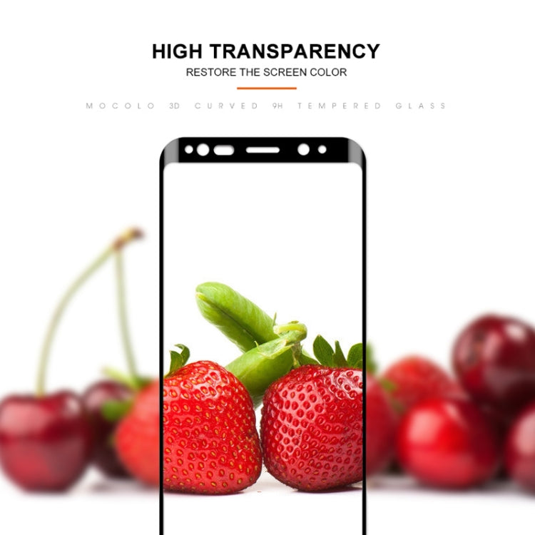mocolo 蓋樂世 適用於Galaxy S9 0.33mm 9H 3D曲面全屏鋼化玻璃保護膜