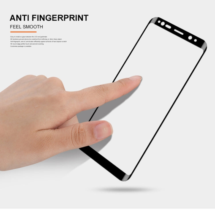 mocolo 蓋樂世 適用於Galaxy S9+ 0.33mm 9H 3D曲面全屏鋼化玻璃保護膜