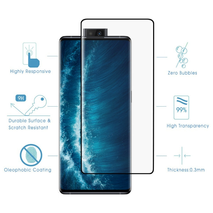 25片裝 適用於Vivo NEX 3S 5G 9H 3D曲面高清鋼化膜