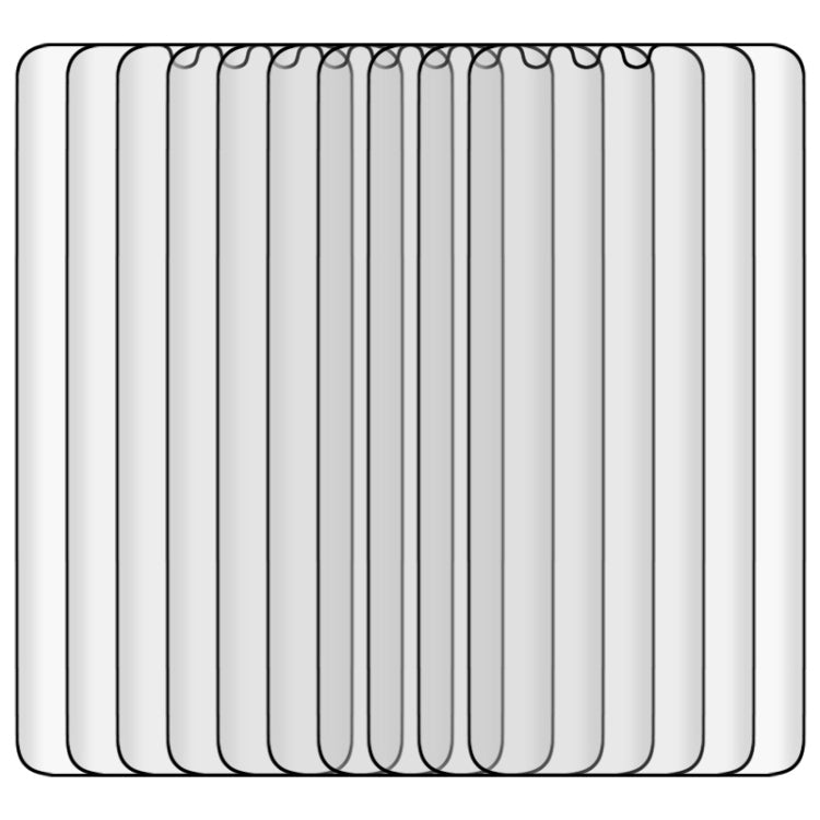 25片裝 適用於小米 Mi Note 10 9H 3D曲面高清鋼化膜