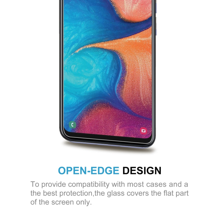 適用於 三星Galaxy A20 10 PCS 0.26mm 9H 2.5D 半屏鋼化玻璃保護膜