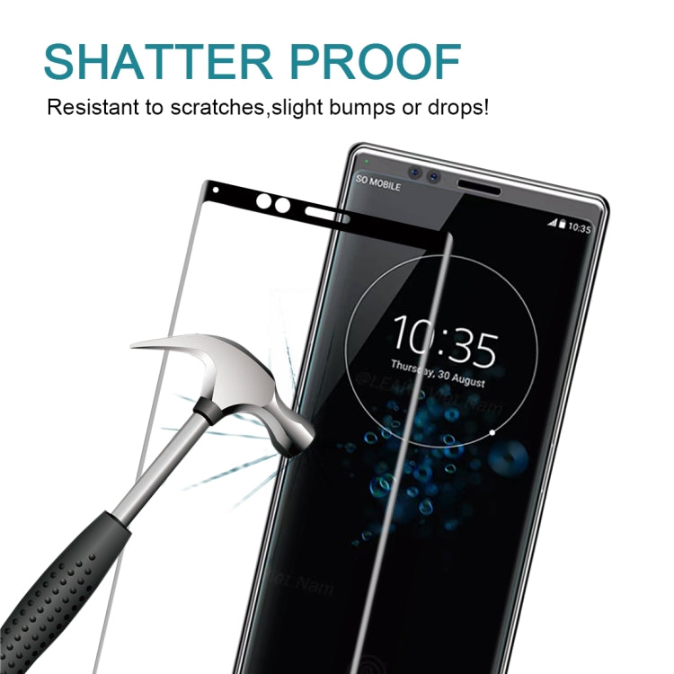 適用於索尼 Xperia XZ4 9H 3D曲面全屏鋼化玻璃膜