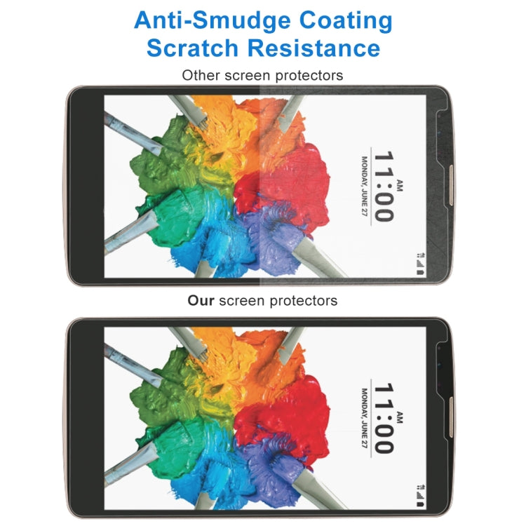 適用於LG Stylo 2 Plus / K550 0.26mm厚度 9H 2.5D弧邊鋼化玻璃保護膜