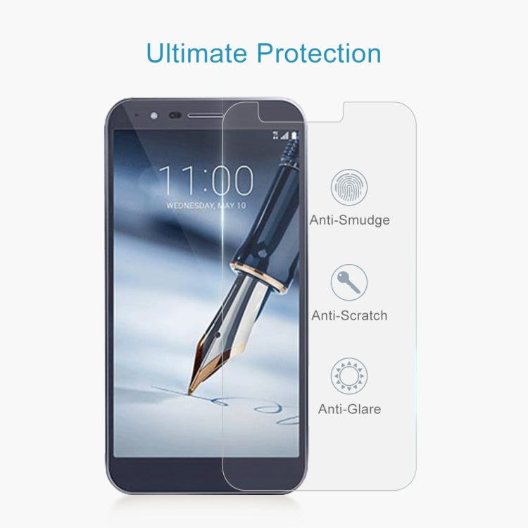 適用於LG Stylo 3 Plus 0.26mm厚度 9H 2.5D弧邊鋼化玻璃保護膜