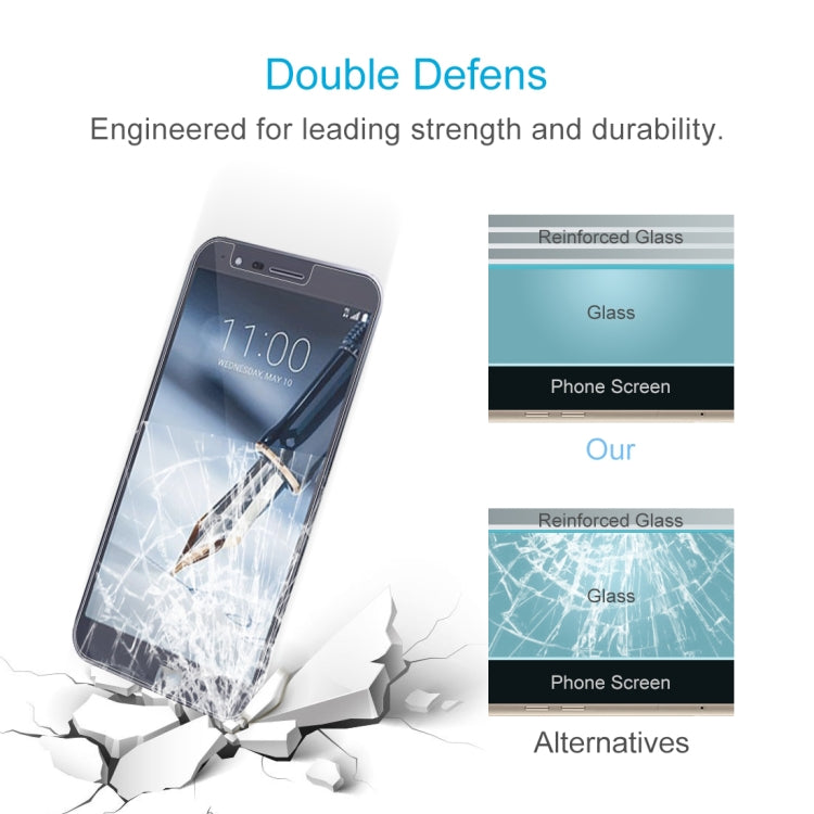 適用於LG Stylo 3 Plus 0.26mm厚度 9H 2.5D弧邊鋼化玻璃保護膜