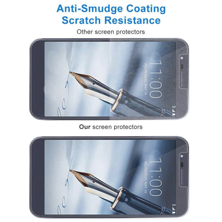 適用於LG Stylo 3 Plus 0.26mm厚度 9H 2.5D弧邊鋼化玻璃保護膜