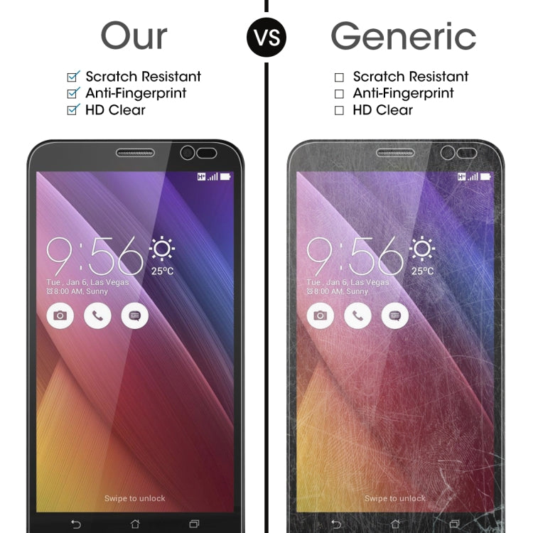 適用於華碩Zenfone Go ZB551KL 0.26mm厚度 9H 2.5D弧邊鋼化玻璃保護膜