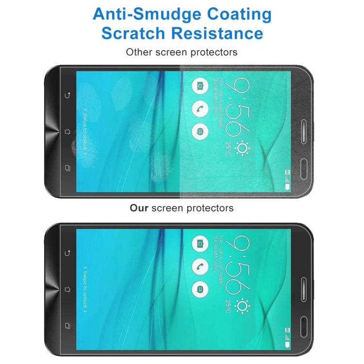 適用於華碩Zenfone Go ZB552KL 0.26mm厚度 9H 2.5D弧邊鋼化玻璃保護膜