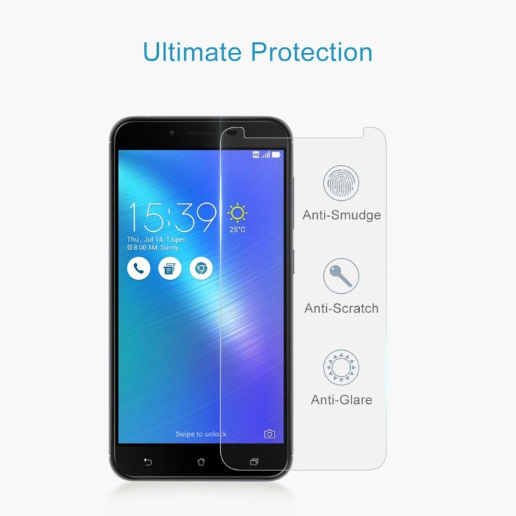 適用於華碩ZenFone 3 Max ZC553KL 0.26mm厚度 9H 2.5D弧邊鋼化玻璃保護膜