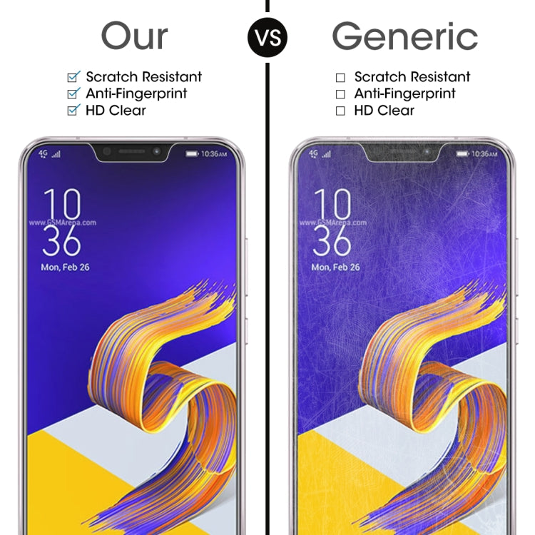 適用於華碩Zenfone 5z ZS620KL 0.26mm厚度 9H 2.5D弧邊鋼化玻璃保護膜