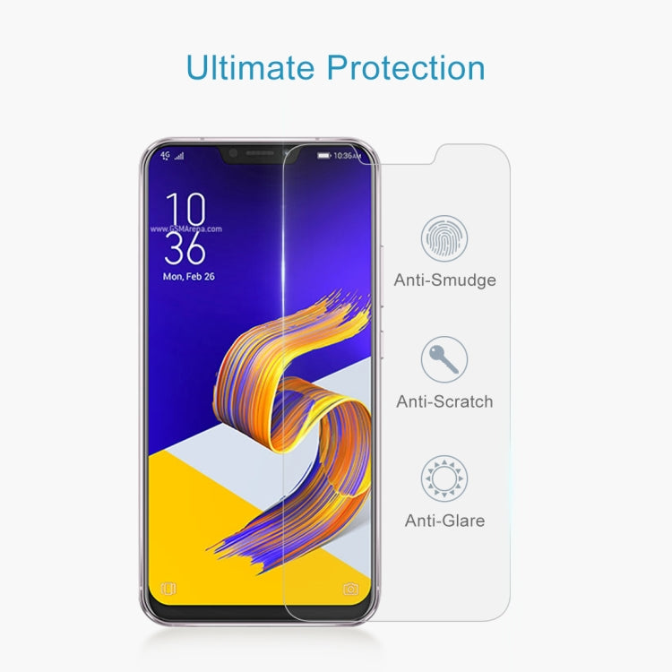 適用於華碩Zenfone 5z ZS620KL 0.26mm厚度 9H 2.5D弧邊鋼化玻璃保護膜