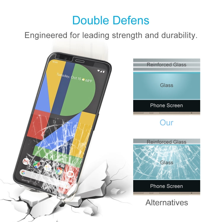 適用於谷歌Pixel 4 0.26mm 9H 2.5D弧邊鋼化玻璃膜