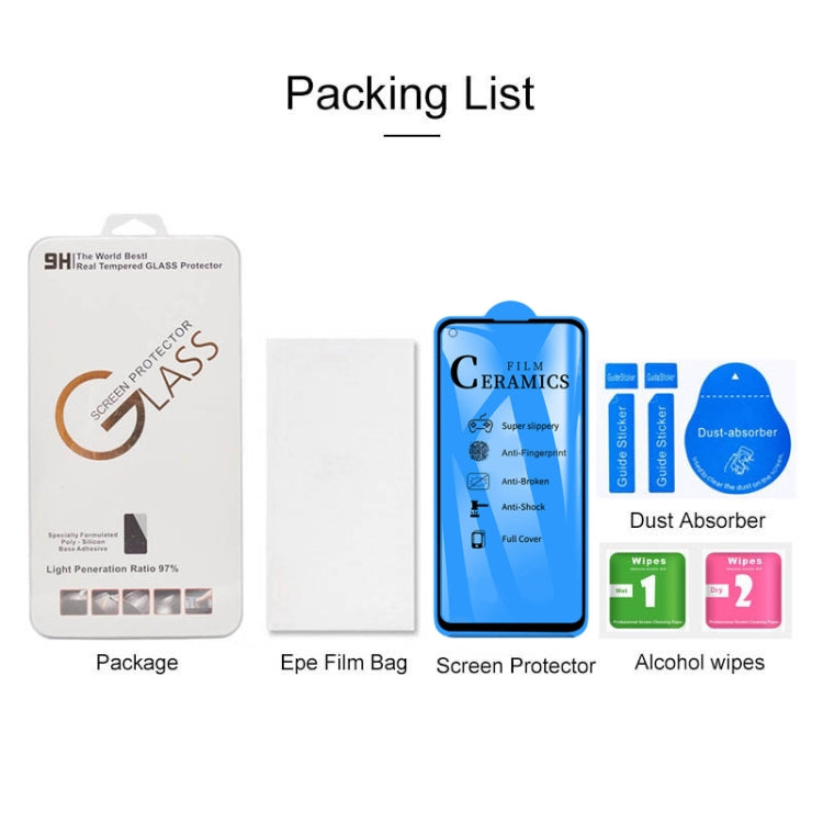 適用於華為 P40 Lite 2.5D全膠全屏陶瓷貼膜