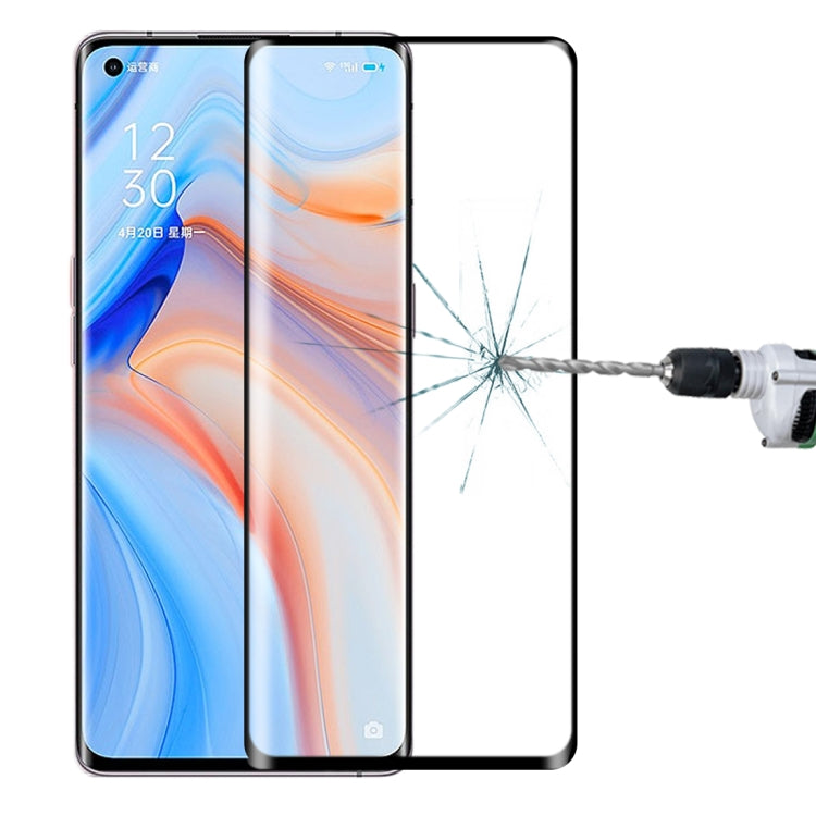 適用於 OPPO Reno4 Pro 3D曲面全屏鋼化玻璃膜, For OPPO Reno4 Pro