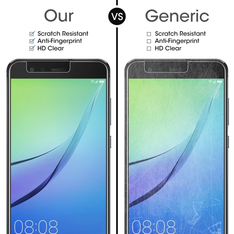 適用於華為nova 青春版 10個裝 0.26mm厚度 9H 2.5D弧邊鋼化玻璃保護膜