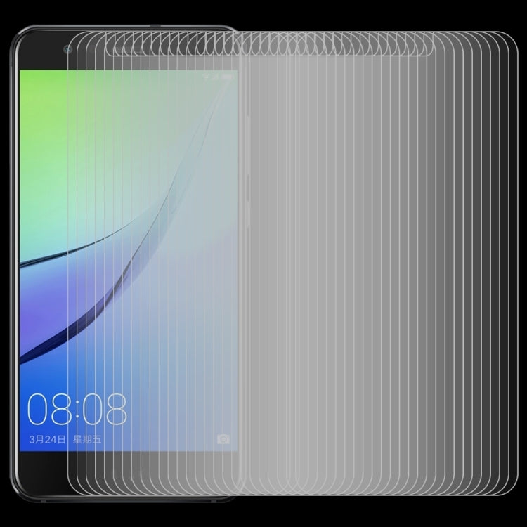 適用於華為nova 青春版 50個裝 0.26mm厚度 9H 2.5D弧邊鋼化玻璃保護膜