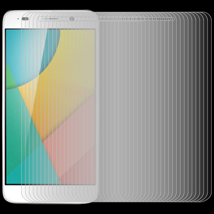 適用於華為Y6 II50個裝 0.26mm厚度 9H 2.5D弧邊鋼化玻璃保護膜