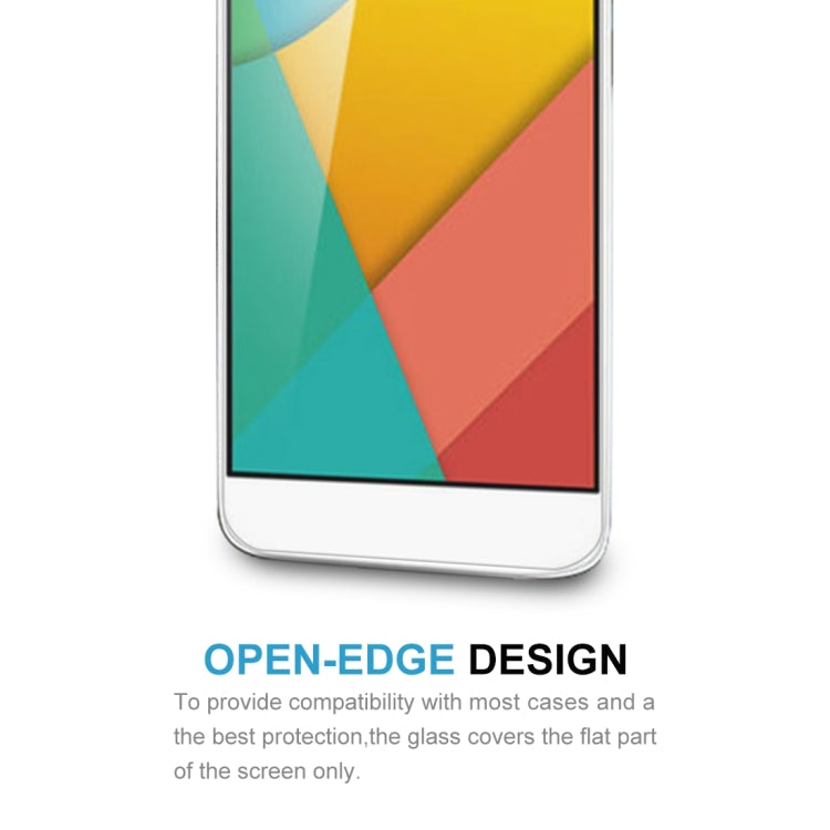 適用於華為Y6 II100個裝 0.26mm厚度 9H 2.5D弧邊鋼化玻璃保護膜