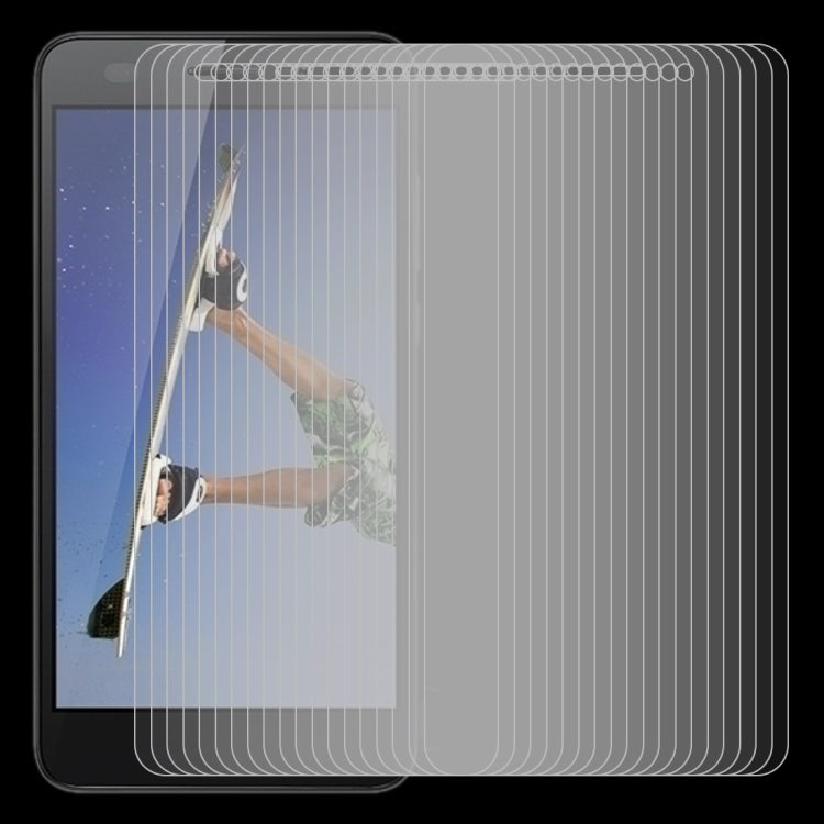 適用於華為榮耀暢玩5A 50個裝 0.26mm厚度 9H 2.5D弧邊鋼化玻璃保護膜