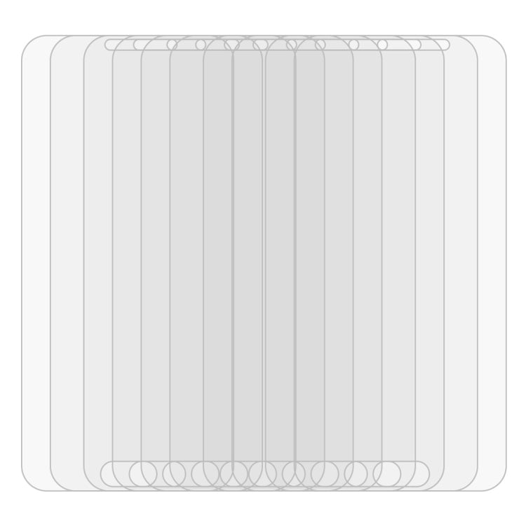 適用於三星Galaxy J7 Duo 10個裝 0.26mm厚度 9H 2.5D弧邊鋼化玻璃保護膜