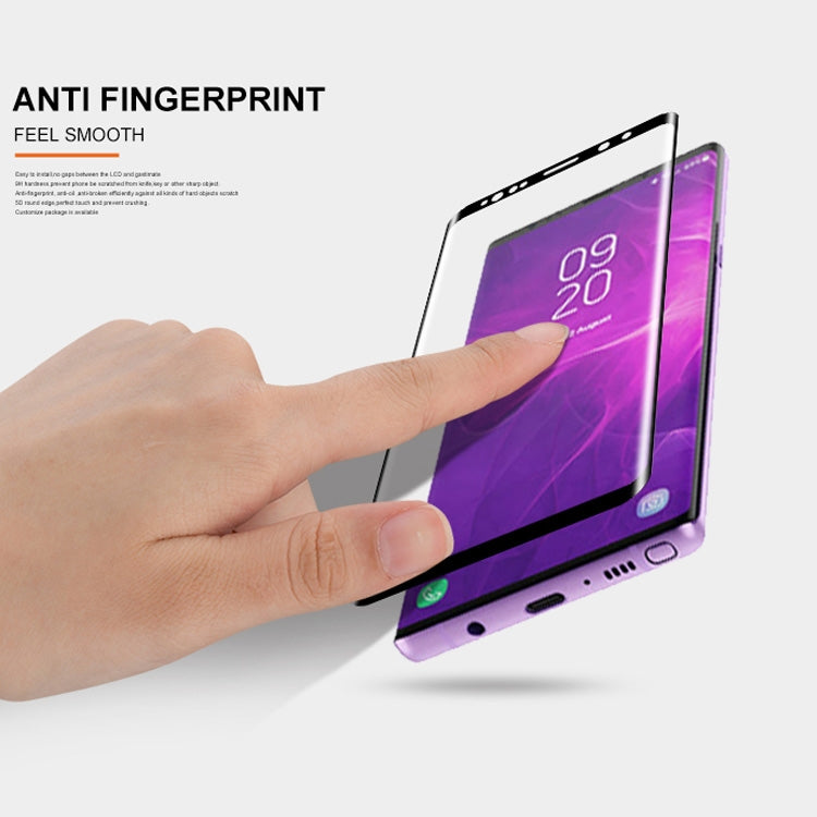 mocolo 適用於三星 Galaxy Note9 全膠0.33mm 9H 3D全屏鋼化玻璃保護膜