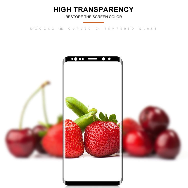 mocolo 適用於三星 Galaxy Note9 全膠0.33mm 9H 3D全屏鋼化玻璃保護膜