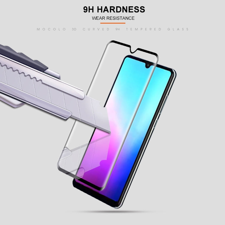 mocolo 適用於華為 Mate 20 全膠0.33mm 9H 3D全屏鋼化玻璃保護膜