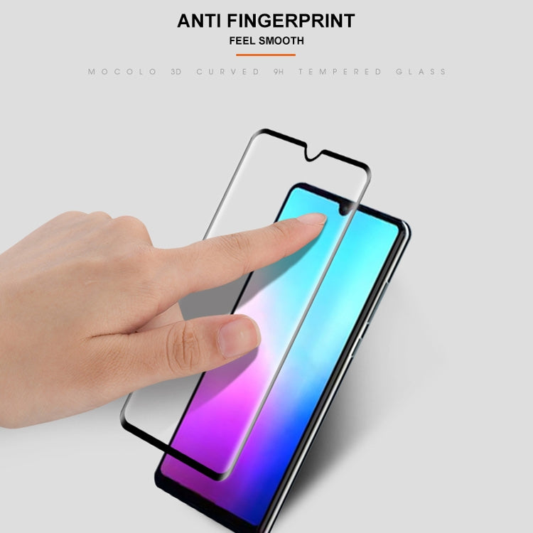 mocolo 適用於華為 Mate 20 全膠0.33mm 9H 3D全屏鋼化玻璃保護膜