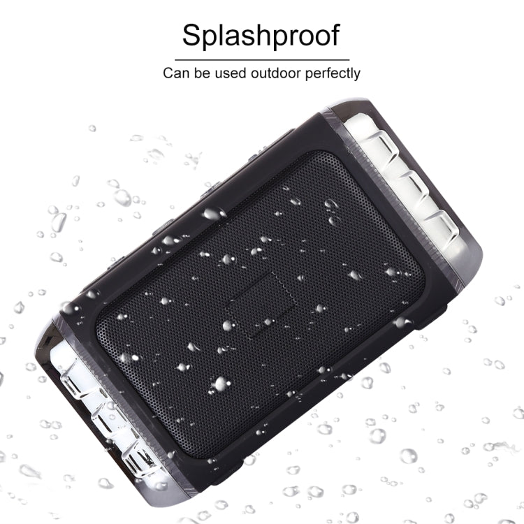 LN-22 DC 5V 便攜式無線音箱帶免提通話功能和雙彩色LED燈，支持USB&TF卡&3.5mm音頻