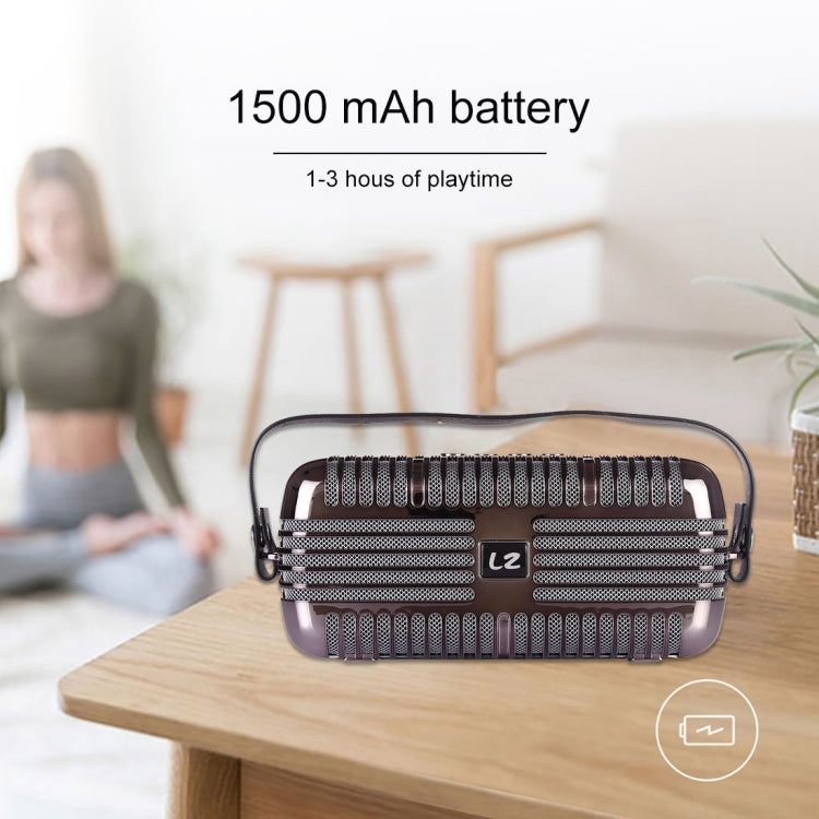 LZ E27 DC 5V 便攜式無線音箱帶免提通話功能，支持USB&TF卡&3.5mm音頻