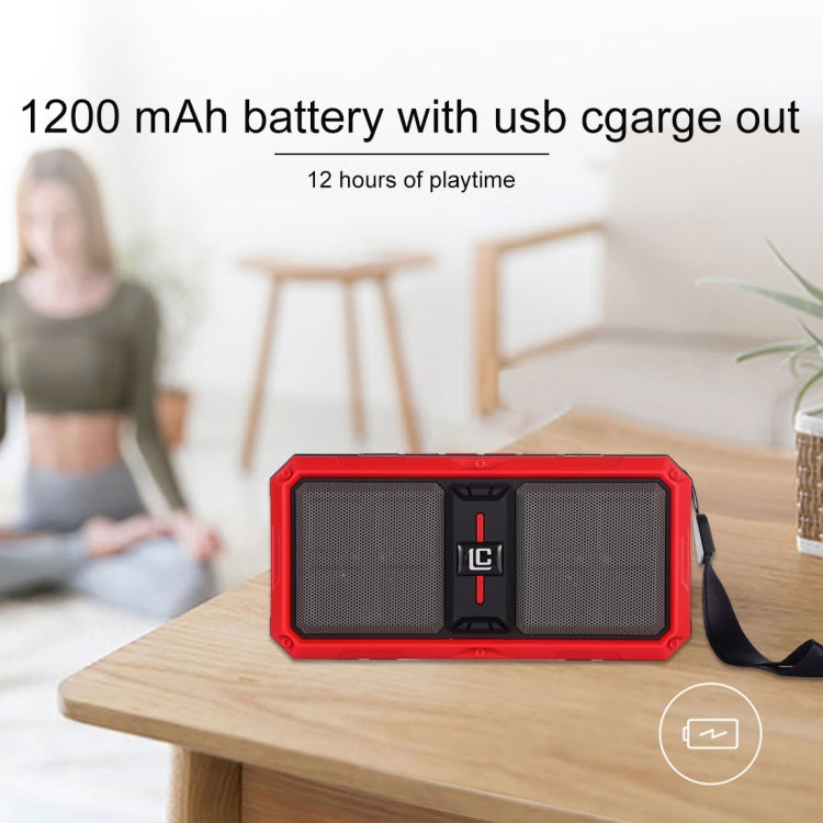 G36 DC 5V 便攜式無線藍牙音箱帶免提通話功能，支持USB&TF卡&3.5mm音頻&FM
