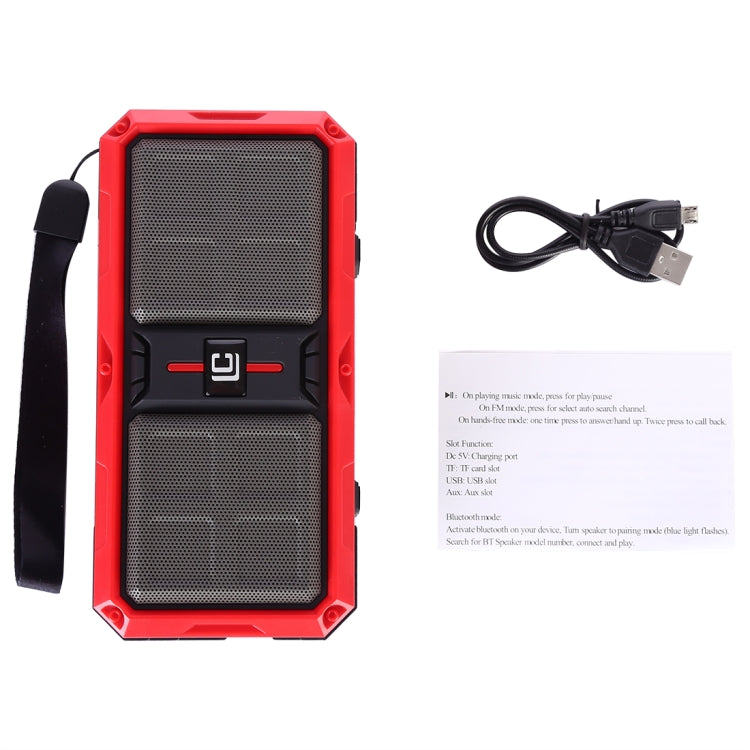 G36 DC 5V 便攜式無線藍牙音箱帶免提通話功能，支持USB&TF卡&3.5mm音頻&FM