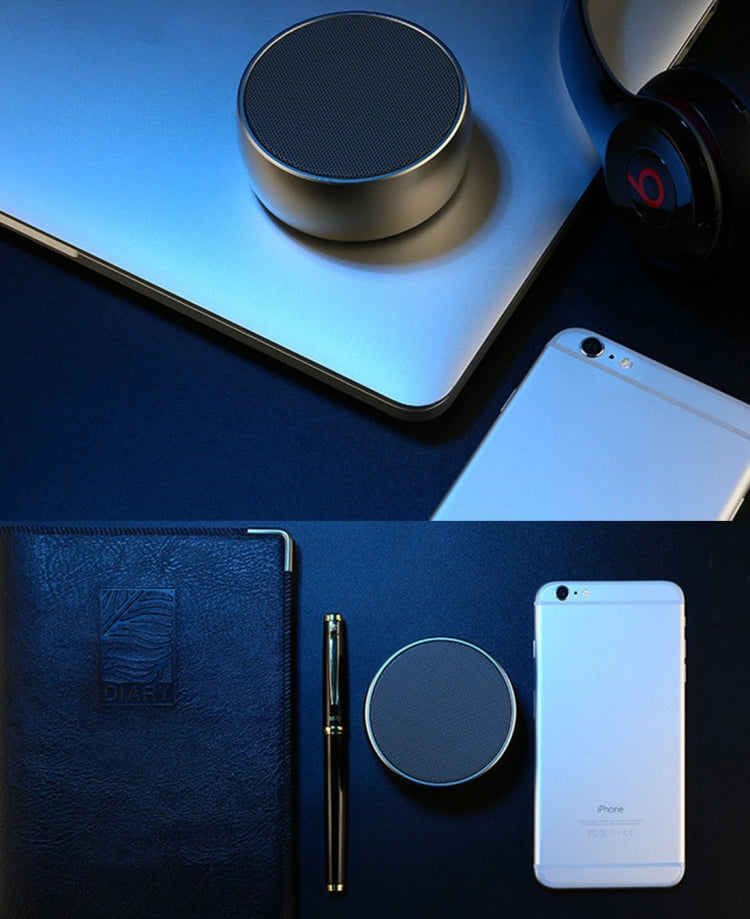 BS01 便攜立體聲藍牙音箱，支持免提通話&TF卡&AUX IN