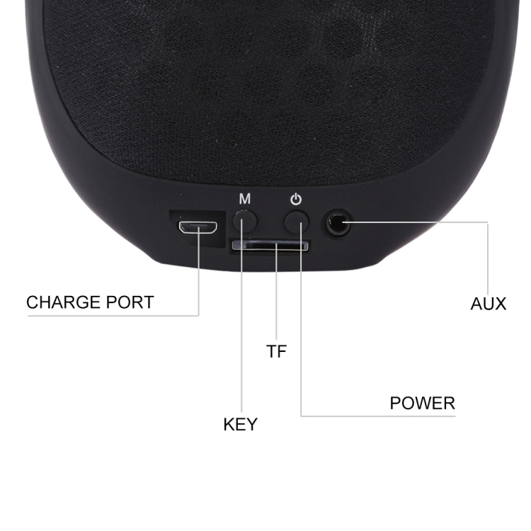 AEROBULL 鬥牛犬時尚便攜式無線藍牙音箱 支持音頻輸入&TF卡 藍牙距離10米