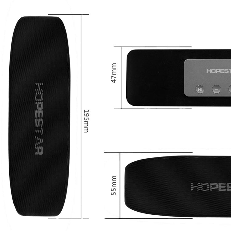 HOPESTAR H11 無線藍牙音響音箱, 支持AUX/免手持電話/FM / TF