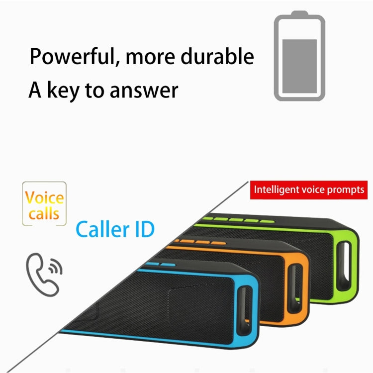 SC208 多功能插卡藍牙音箱，支持免提通話&TF卡&U盤&AUX音頻&FM功能