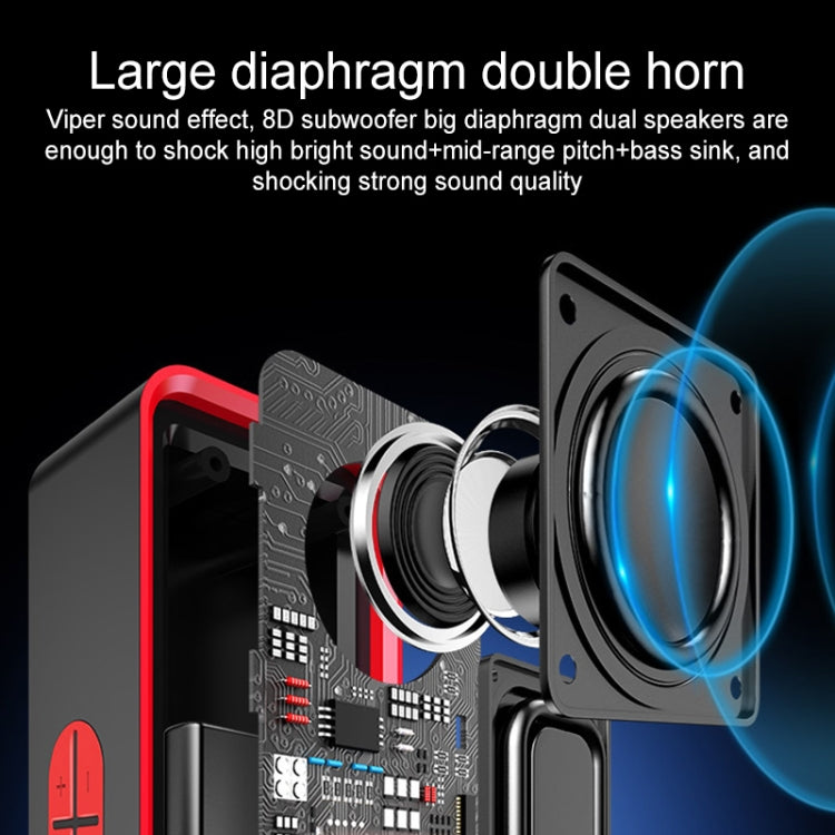 SC211 多功能插卡藍牙音箱，支持免提通話&TF卡&U盤&AUX音頻&FM功能