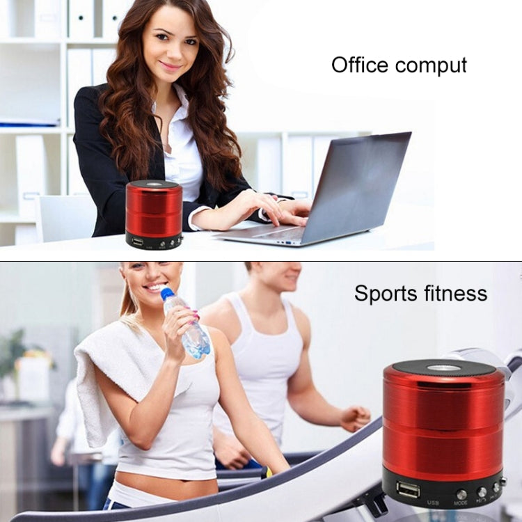 WS-887 藍牙音箱小鋼炮帶掛繩，支持免提通話&FM&U盤&TF卡&AUX