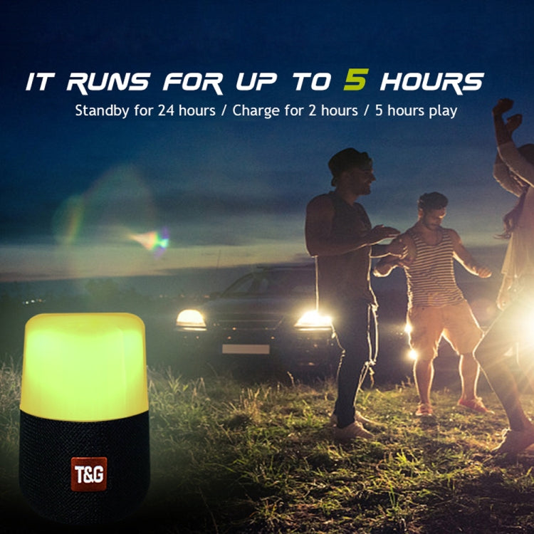 T&G TG168 便攜式藍牙音箱 帶手繩 支持 閃爍LED燈 TF卡 U盤 AUX FM