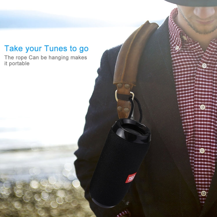 TG117便攜藍牙音箱 內置麥克風 支持免提通話 TF卡 AUX FM 藍牙距離10米