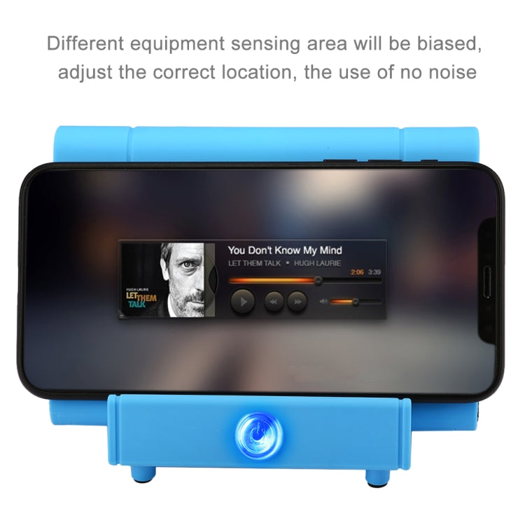 SY317A便攜手機支架無線感應音箱 支持免提通話 AUX IN