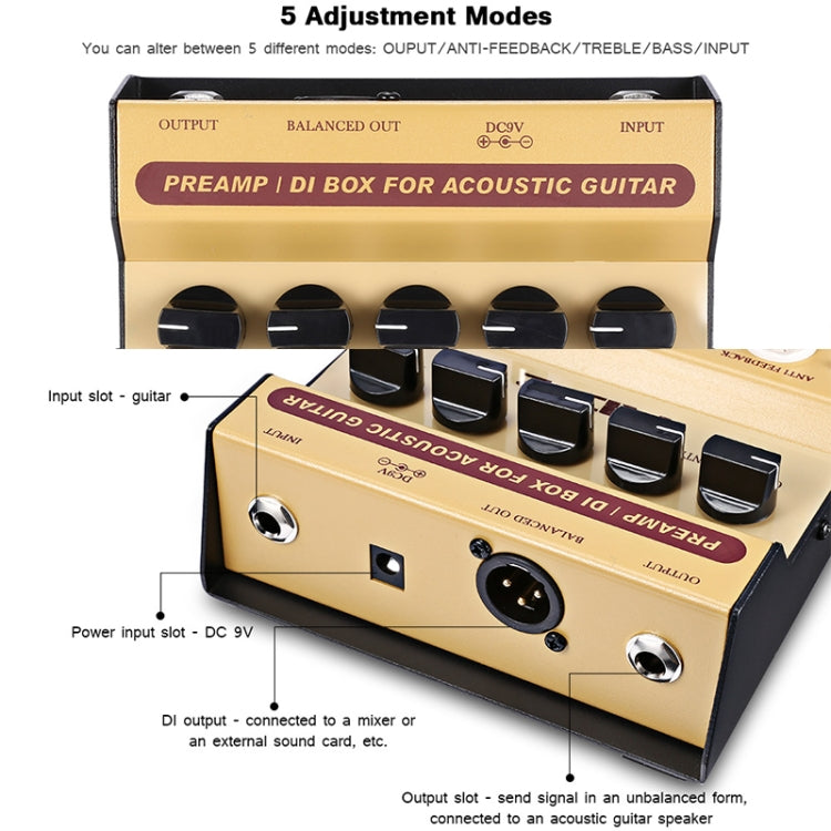 JOYO AD-2 原聲吉他落地前級DI